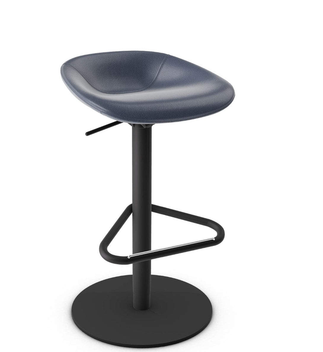 Tabouret Calligaris - Palm (Base pivotante) CS1827 avec assise rembourrée et base pivotante en métal-5