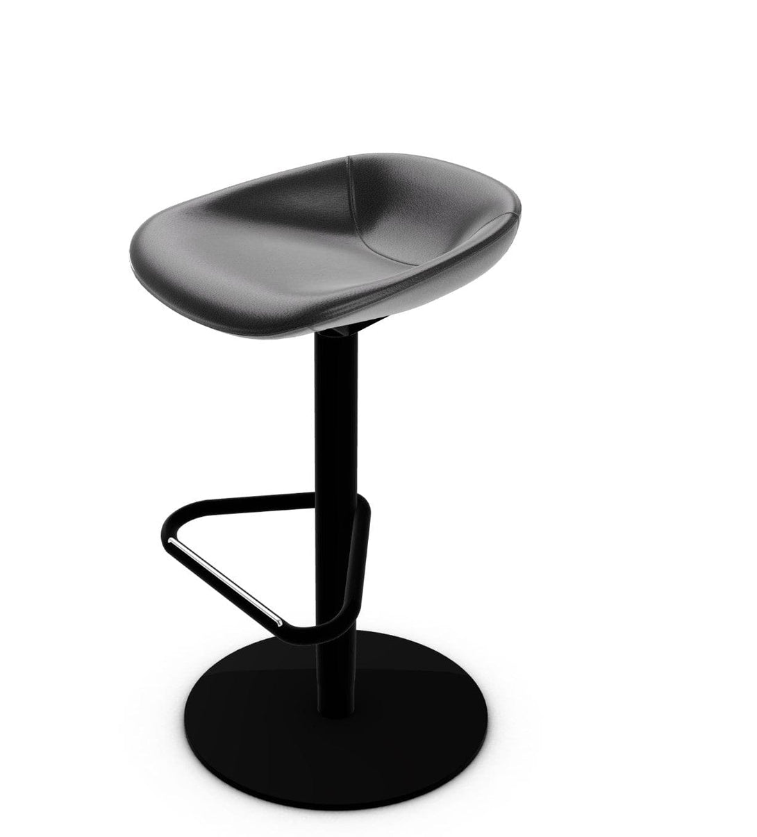 Tabouret Calligaris - Palm (Base pivotante) CS1827 avec assise rembourrée et base pivotante en métal-4