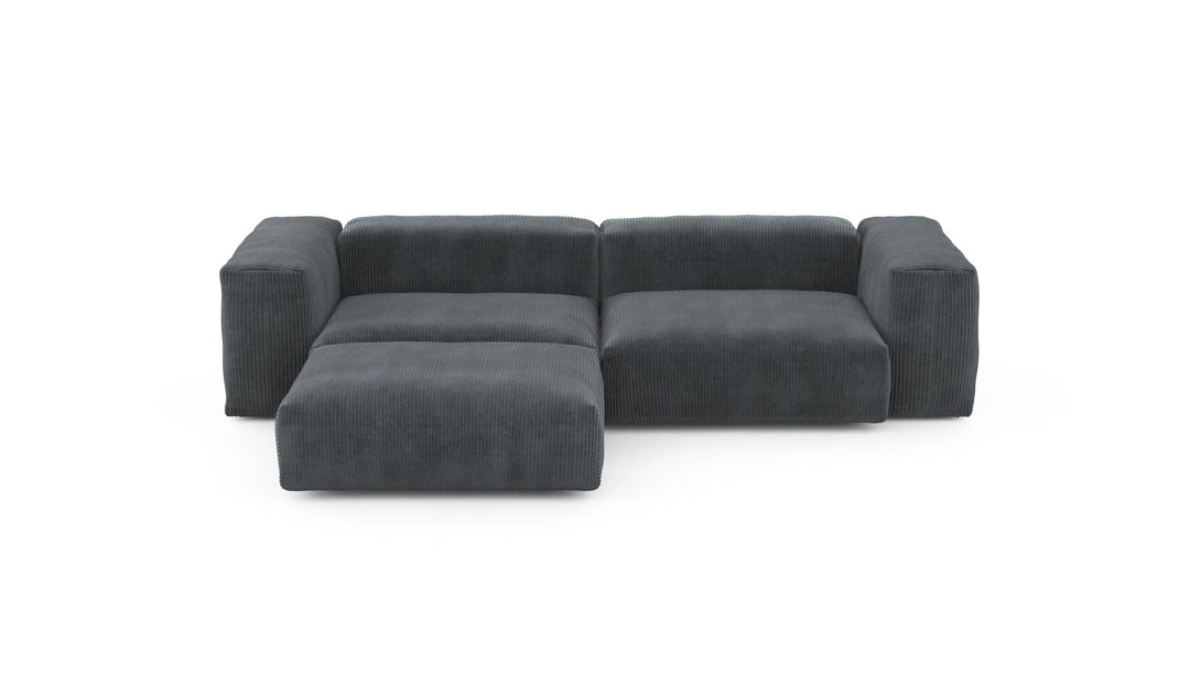 Canapé Vetsak - Chaise Longue Three Module Sofa en tissu - Zetel - Bank-8