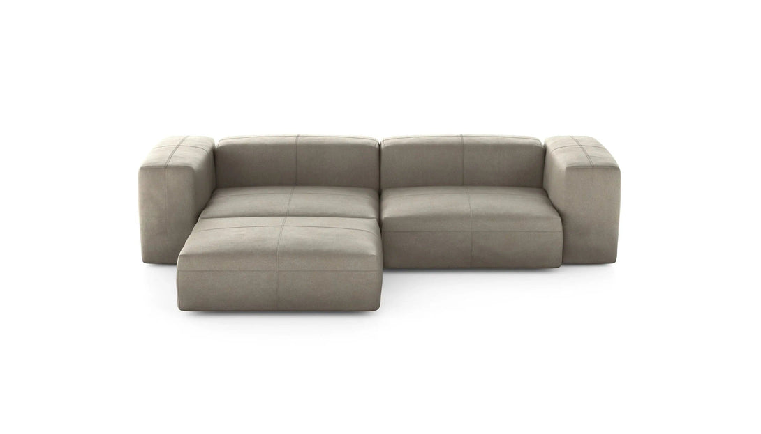 Canapé Vetsak - Chaise Longue Three Module Sofa en tissu - Zetel - Bank-25