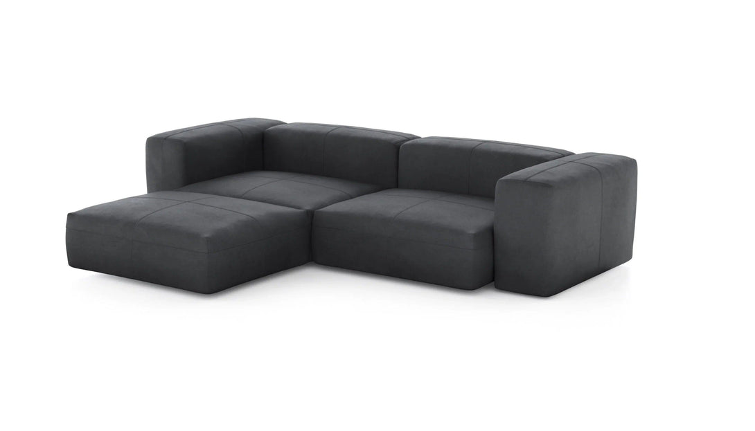 Canapé Vetsak - Chaise Longue Three Module Sofa en tissu - Zetel - Bank-22