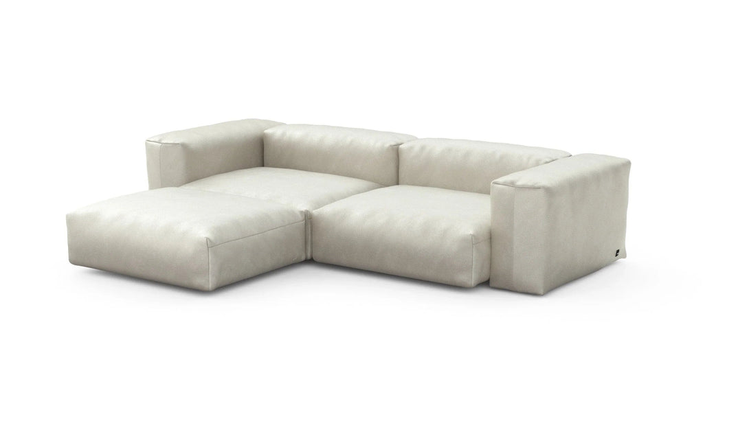 Canapé Vetsak - Chaise Longue Three Module Sofa en tissu - Zetel - Bank-14