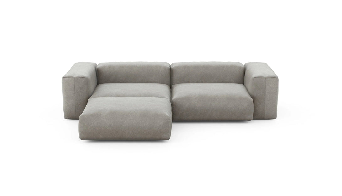 Canapé Vetsak - Chaise Longue Three Module Sofa en tissu - Zetel - Bank-18