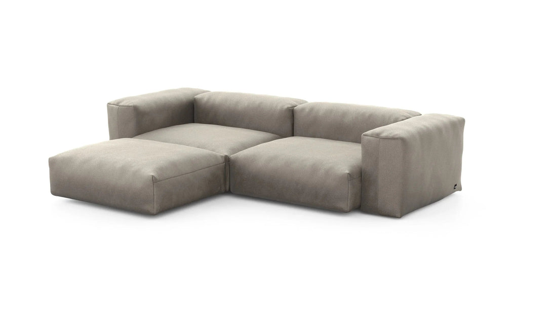 Canapé Vetsak - Chaise Longue Three Module Sofa en tissu - Zetel - Bank-17