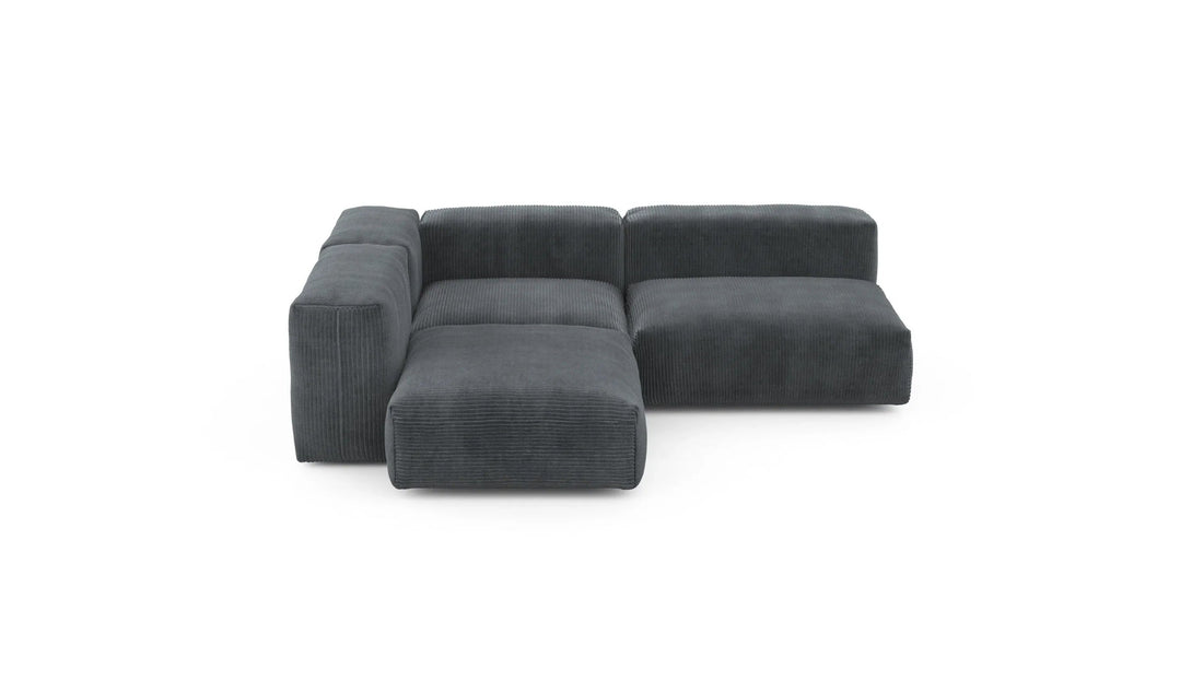 Canapé d'angle Vetsak - Three Module Sofa en tissu - Zetel - Bank-7