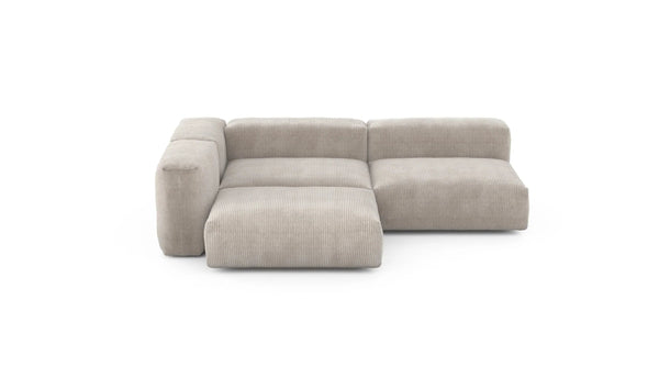 Canapé d'angle Vetsak - Three Module Sofa en tissu - Zetel - Bank-1