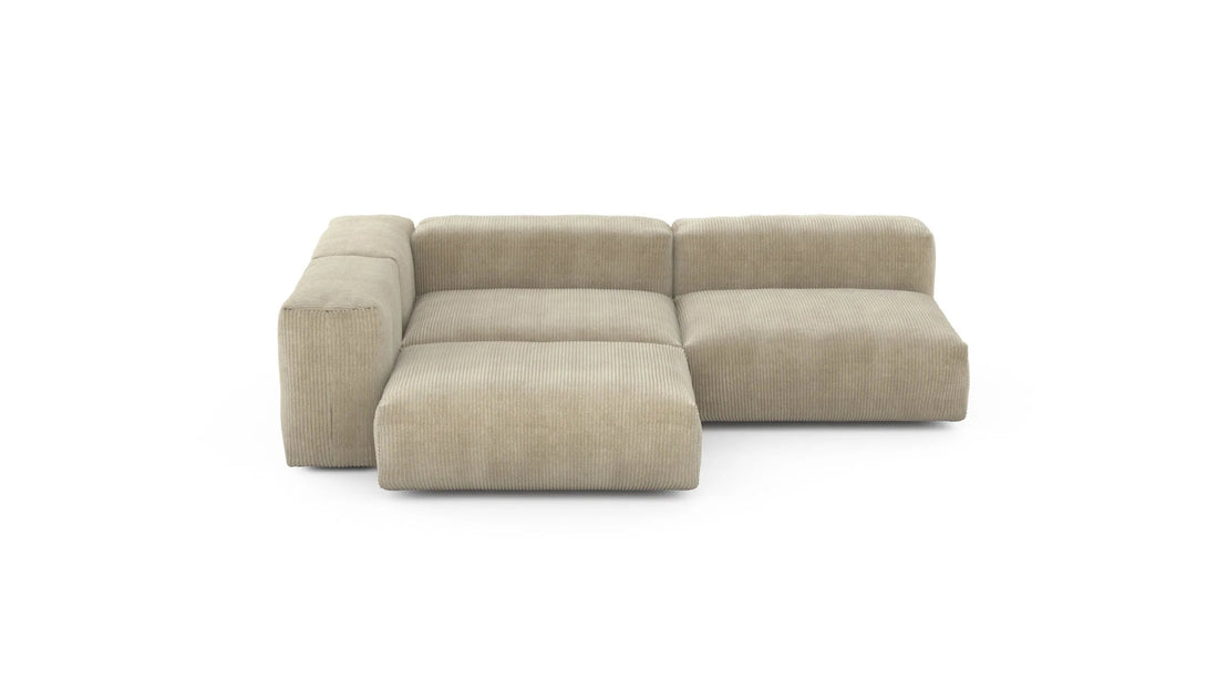 Canapé d'angle Vetsak - Three Module Sofa en tissu - Zetel - Bank-4