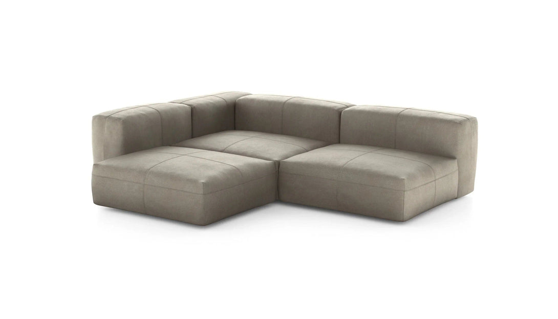 Canapé d'angle Vetsak - Three Module Sofa en tissu - Zetel - Bank-25