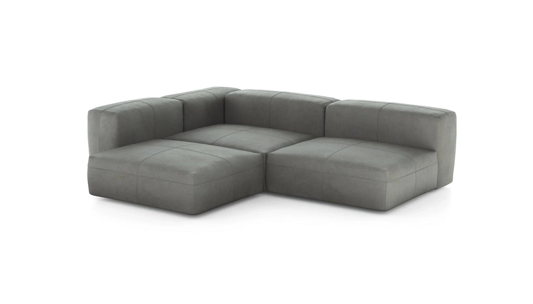 Canapé d'angle Vetsak - Three Module Sofa en tissu - Zetel - Bank-27