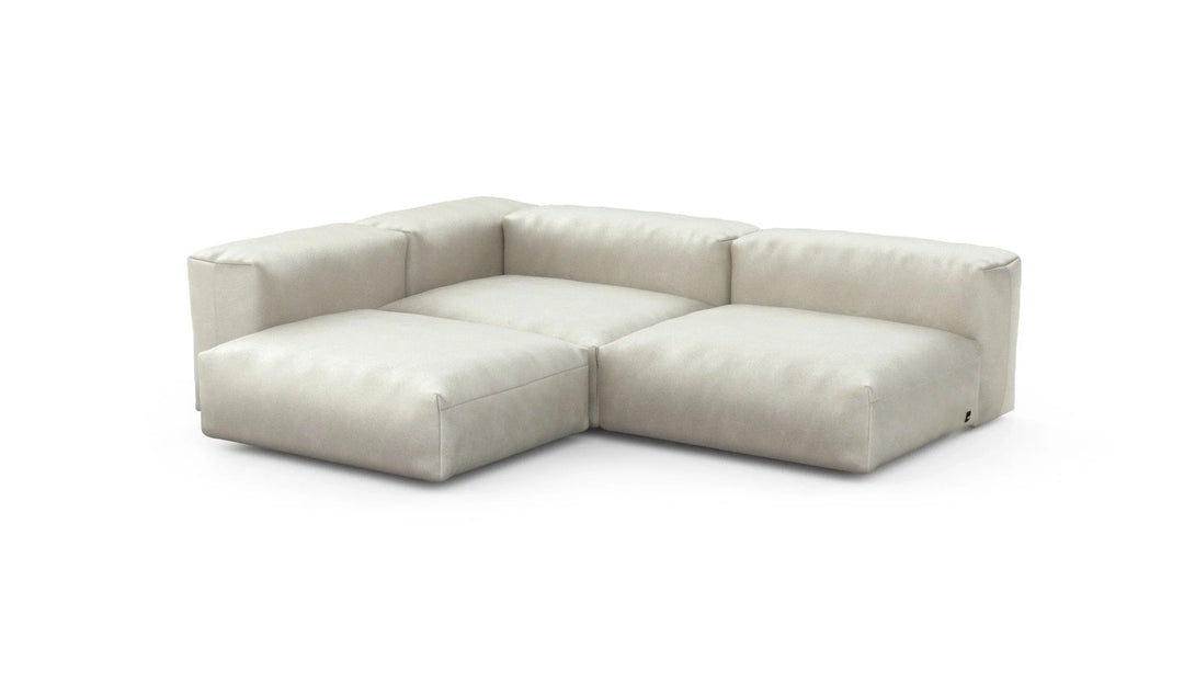 Canapé d'angle Vetsak - Three Module Sofa en tissu - Zetel - Bank-13