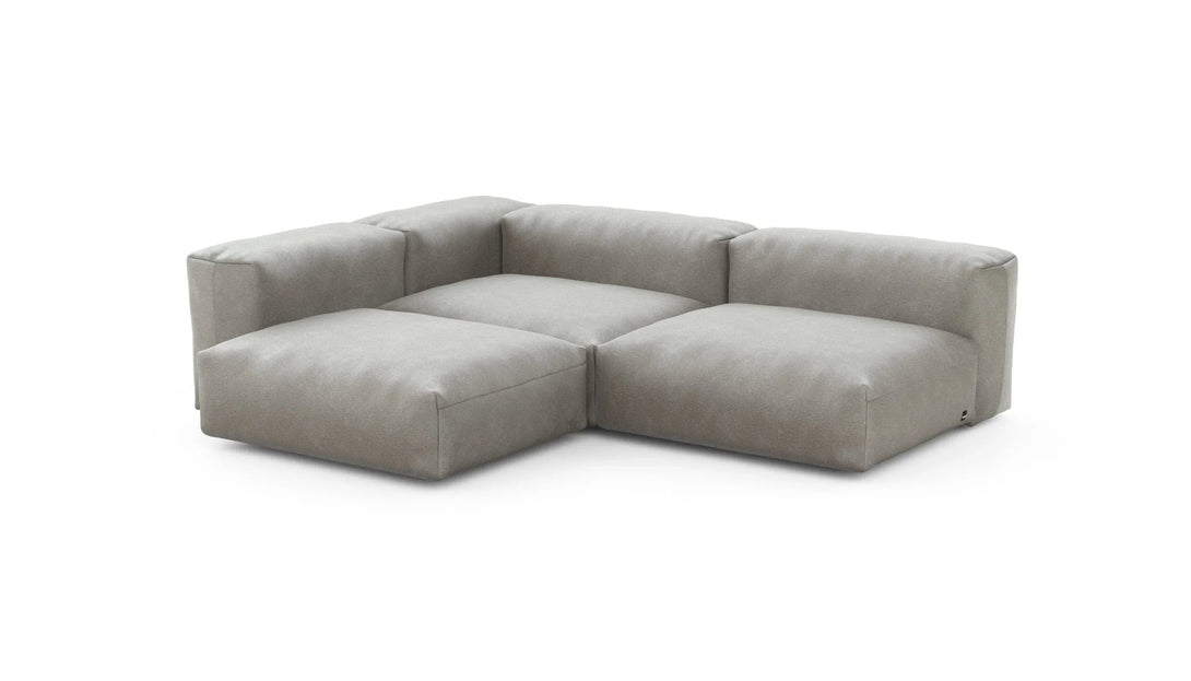 Canapé d'angle Vetsak - Three Module Sofa en tissu - Zetel - Bank-18