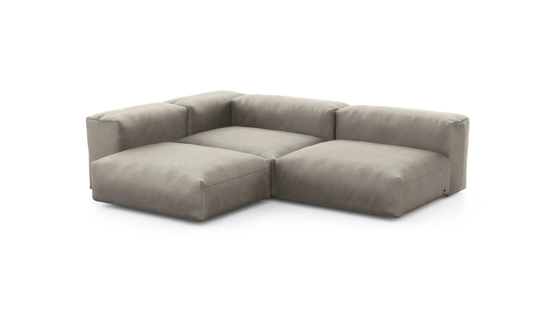 Canapé d'angle Vetsak - Three Module Sofa en tissu - Zetel - Bank-16