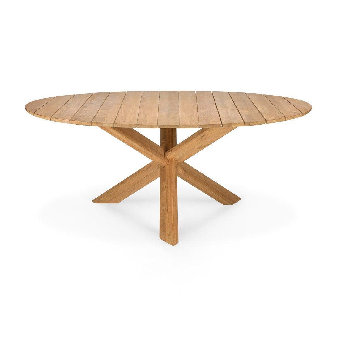 Table Ethnicraft - Circle outdoor