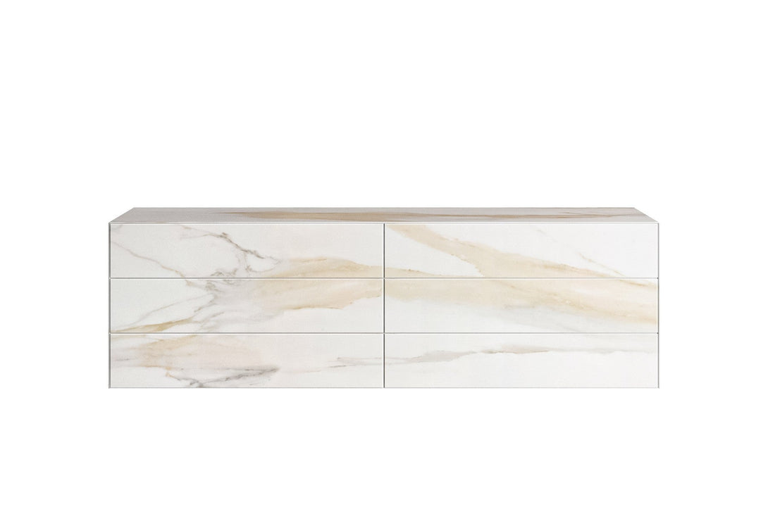 Dressoir Lago - Materia XGlass Marble