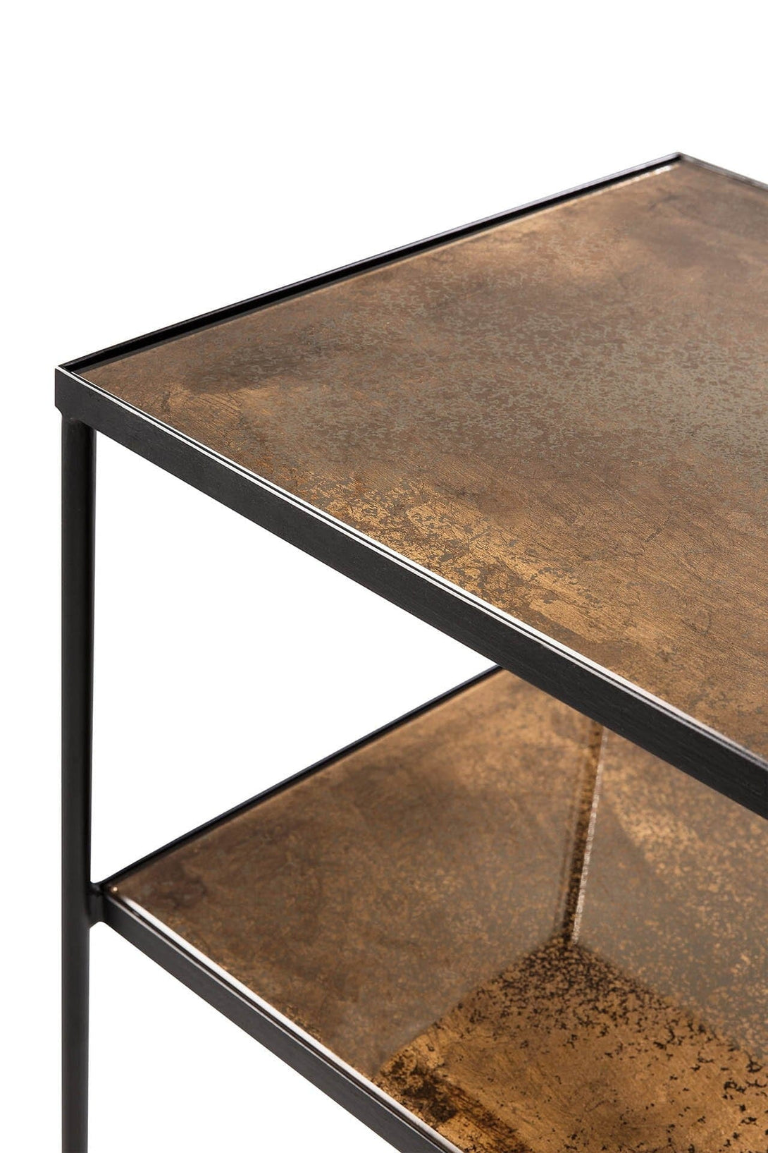 Console Ethnicraft - Bronze copper sofa