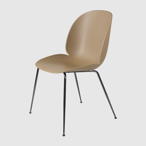 Chaise GUBI - Beetle Un-upholstered, Conic Base