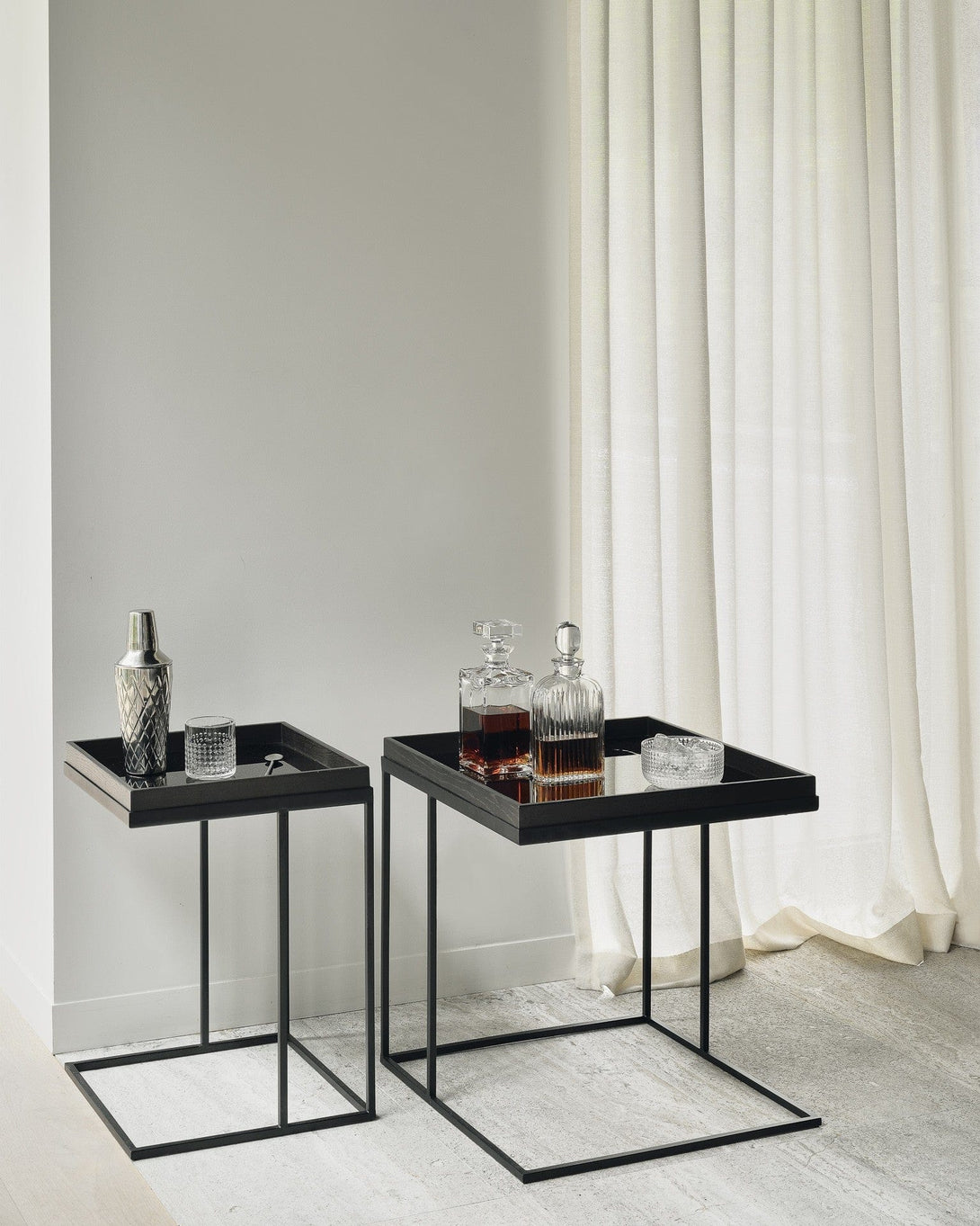 Table d'appoint Ethnicraft Tray, carré