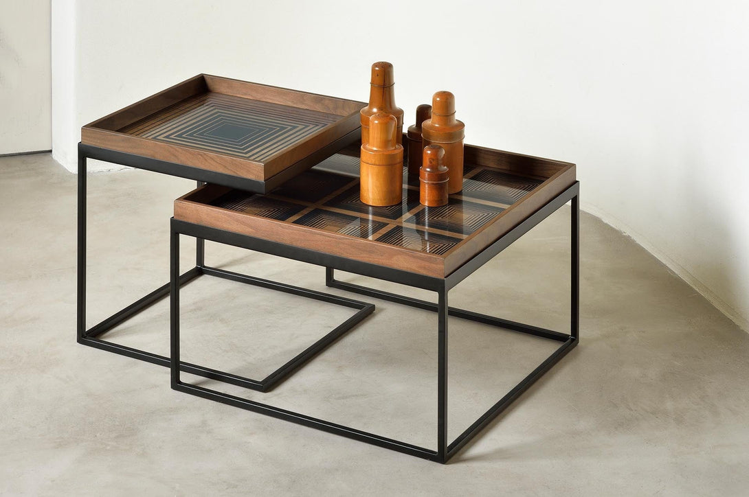 Set de table basse carrée Ethnicraft - Tray