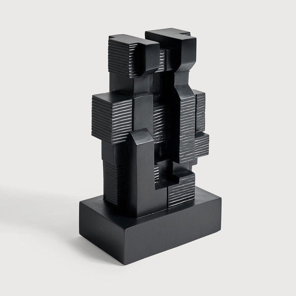 Sculpture Ethnicraft - Black Block