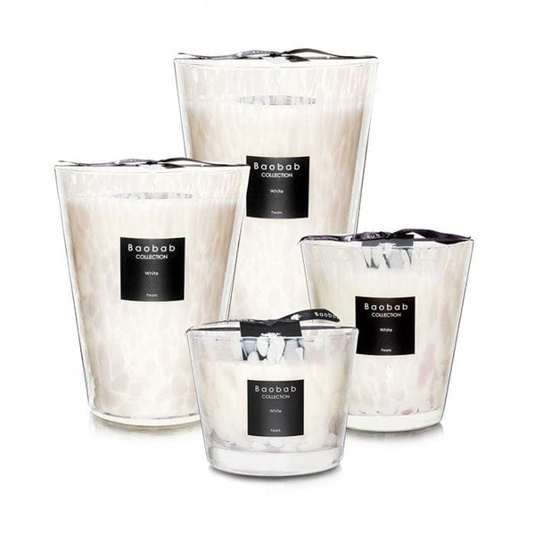 Bougies parfumées Baobab - White Pearls