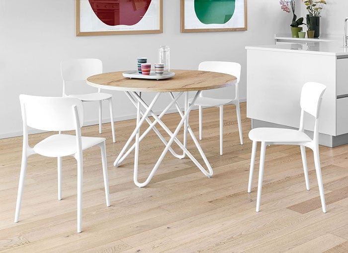 GMHN335A○Calligaris / カリガリス LIBERTY Dini Liberty: Stackable plastic armchair for outdoor | Calligaris